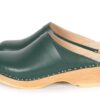 Sabot classique Da Vinci – Cuir végan vert – Image 3